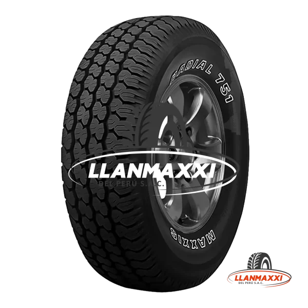 LLANTAS 30X9.50 R15LT MA751 6PR 104S MAXXIS