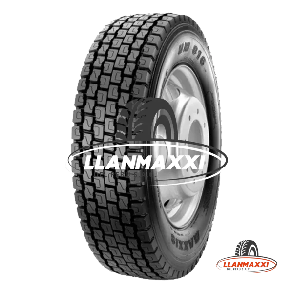 LLANTAS 12 R22.5 UM816 16PR 152/148L MAXXIS
