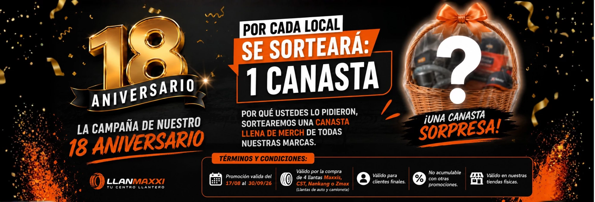 Aniversario maxxisperu.com Llanmaxxi del Perú 2026